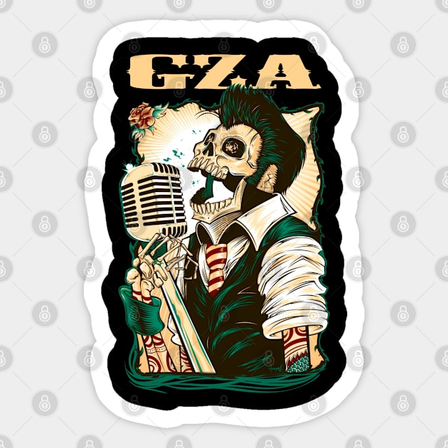 GZA RAPPER Sticker by Tronjoannn-maha asyik 